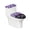 Iridescent Hummingbird, variant on HELLHERO Comfortable and Practical for Household Universal Lid Cover Set for Toilet Adjustable Stretch Stretch Fit Cosmic Astrology Theme