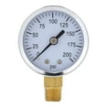 thumbnail image 3 of Pressure Gauge, Mini Air Pressure Meter, 1/4" NPT Thread Mount For Fuel Oil For Liquid Water Air, 3 of 8