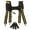 yellow 4, variant on Tool Belt Suspender, Multi-functional Hanging Tool Bag, H-type Electrician Heavy Duty Work Tool Suspender