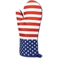 thumbnail image 2 of Northlight Stars and Stripes Americana Oven Mitts - 13.75" - Red and Blue - Set of 2, 2 of 5