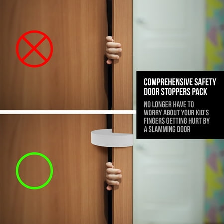 Baby Proofing Door Stopper Finger Pinch Guard Upgrade Version