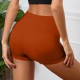 thumbnail image 4 of JGTDBPO Biker Shorts for Women Casual Summer Solid Color Elastic Waist Running Shorts Athletic Workout Gym Shorts Booty Yoga Volleyball Shorts, 4 of 4