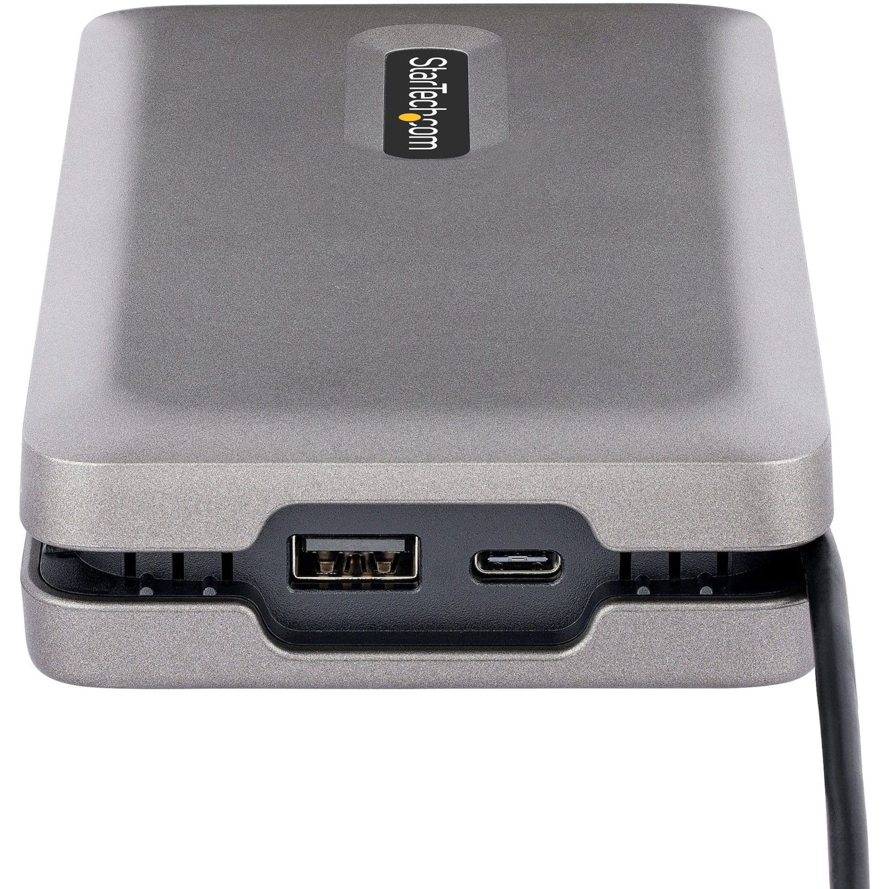 StarTech.com USB-C Multiport Adapter w/USB-C DP Alt Mode Video/4K HDMI/VGA, USB-C Dual Monitor Docking Station