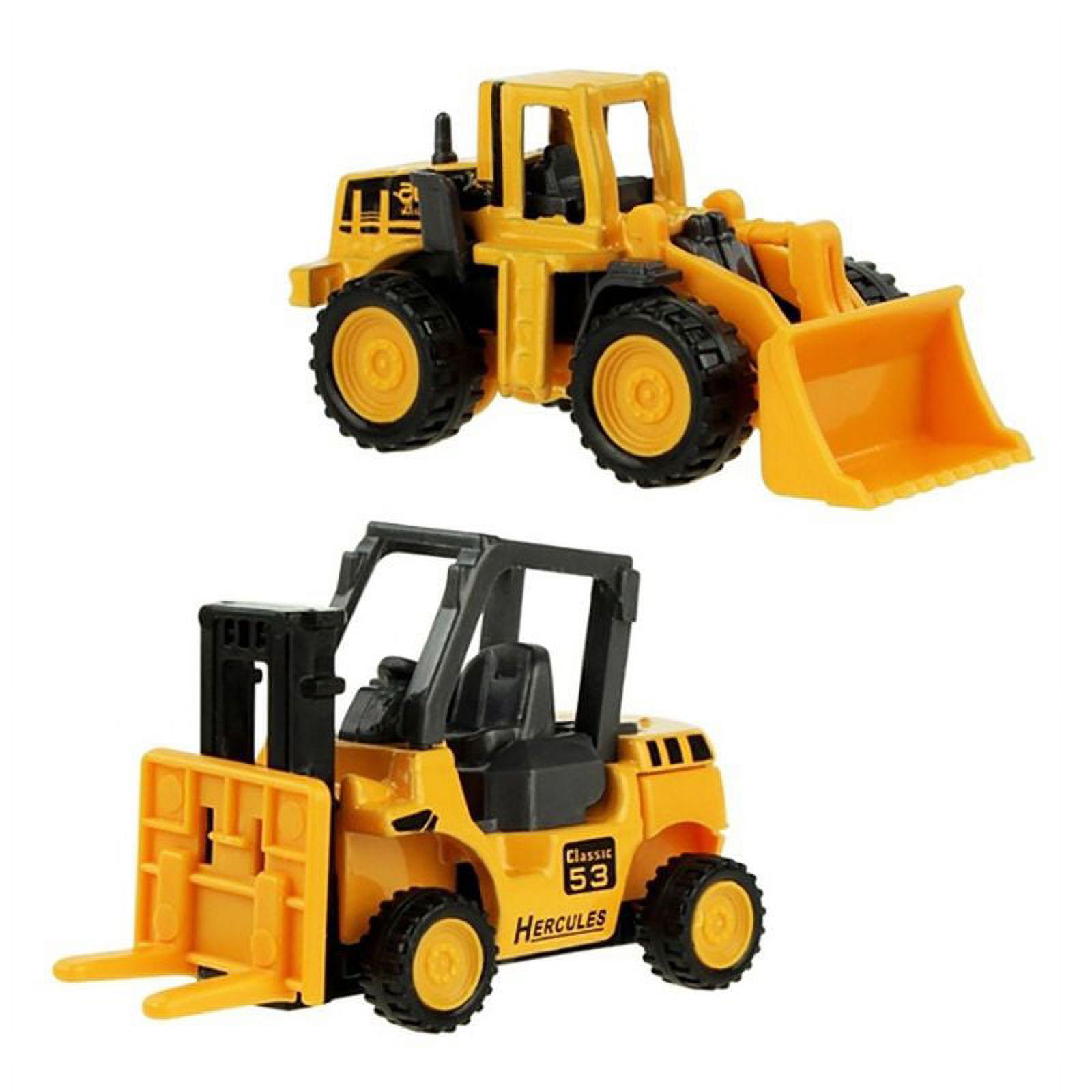 SJENERT Children's Excavator Toys, Children's Mini Alloy Construction Vehicle Toys, Model Construction Vehicles, Dump Trucks, Bulldozers, Forklifts - image 4 of 4
