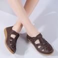 thumbnail image 4 of Womens Casual Sandals Oofos Ooahh Slide Sandals for Women Women's Fashion Casual Versatile Soft Bottom Hollow Leisure Spring Style Fashionable And Comfortable Beach Flat Sandals Beige, 4 of 4