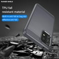 thumbnail image 3 of Samsung A53 5G case,Galaxy A53 5G case,with HD Screen Protector, Fashion Shock-Absorption Flexible TPU Bumper Soft Rubber Protective Case Cove for Samsung Galaxy A53 5G (Gray Brushed TPU), 3 of 16