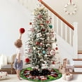 thumbnail image 5 of Christmas Tree Skirt 48'''' Navidad Tree Collar Winter Xmas Tree Mat Indoor Outdoor Decor Merry Christmas Decorations for Home, 5 of 5