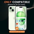 thumbnail image 2 of REJODA-2 Pack 4 Way 360° Privacy Screen Protector for iPhone 15/iPhone 16, Horizontal and Vertical All Around Anti-Spy 9H Tempered Glass Film, Scratch Resistant, Zero Bubbles, Face ID Sensitive, 2 of 4