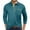 C240/Blue, variant on Mens Polo Shirts Male Slim Fit Long Sleeve Shirt Stylish Contrast Collar Casual Button Down Shirt With Chest Pocket For Fall Winter Tops Golf Shirts For Men
