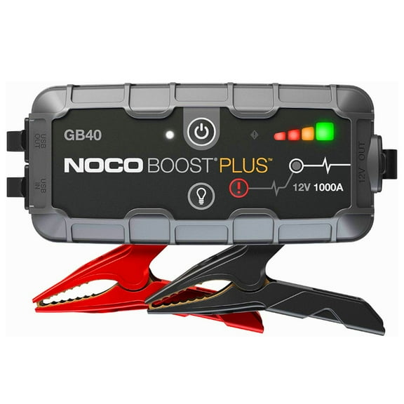 Arrancador Cargador Bateria Auto Noco GB40 1000a 12v Lampara
