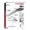 thumbnail image 2 of Navaja Abatible 1 Hoja Acero Inoxidable 686a Urrea Urrea 686A, 2 of 3