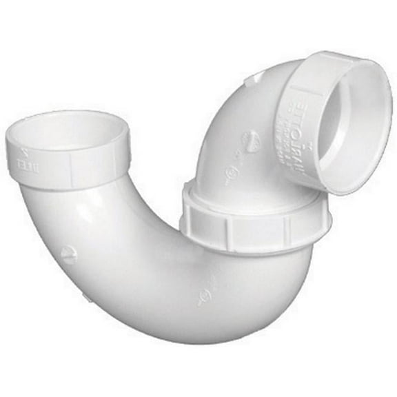 PVC00708P0800HA 1.5 in. P-Trap with Union