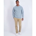 thumbnail image 5 of 3 Pack Men's Fleece Pullover Sweatshirt Long Sleeve Crewneck Soft Sweater, 5 of 6