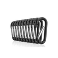 thumbnail image 1 of YSTIANN 10PCS Carabiner Clips, 3" Aluminum D-Ring Spring Snap Hooks for Keychain, Backpack, Gym – Heavy Duty & Lightweight AZ78-4735, 1 of 6