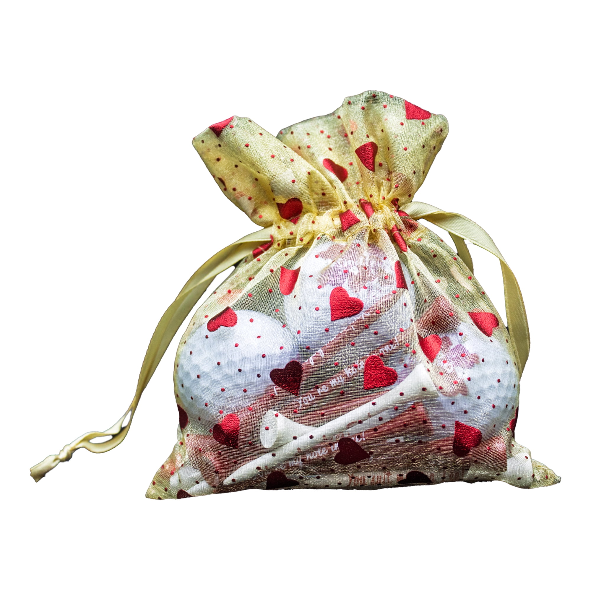 Valentines Day Smitten 3 ball 20 Tee Tin Set by GBM GOLF