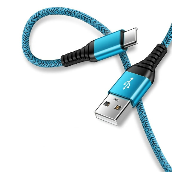 C Charger Cord Fast Charging USB Type C Cable Android Charger Cables 6FT  for Samsung Galaxy S25 S24 S23 S22 S21 S20 Ultra S20  Note 20 10 S10 S9 Plus A12 A11 A52 Google Pixel 6 5 4 4a 3a XL
