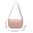 thumbnail image 4 of MUSOIE Small Purses for Women Retro Classic Tote Handbags PU Leather Shoulder Bags Clutch Purses, 4 of 4