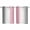 Pink, variant on Turquoise Gray Ombre Kitchen Curtains Small Short 39 Inch Length, Farmhouse Teal Gradient Modern Art Grommet Bedroom Living Room Curtains, Light Filtering Cafe Curtain Drapes 2 Panels Set 55''x39''