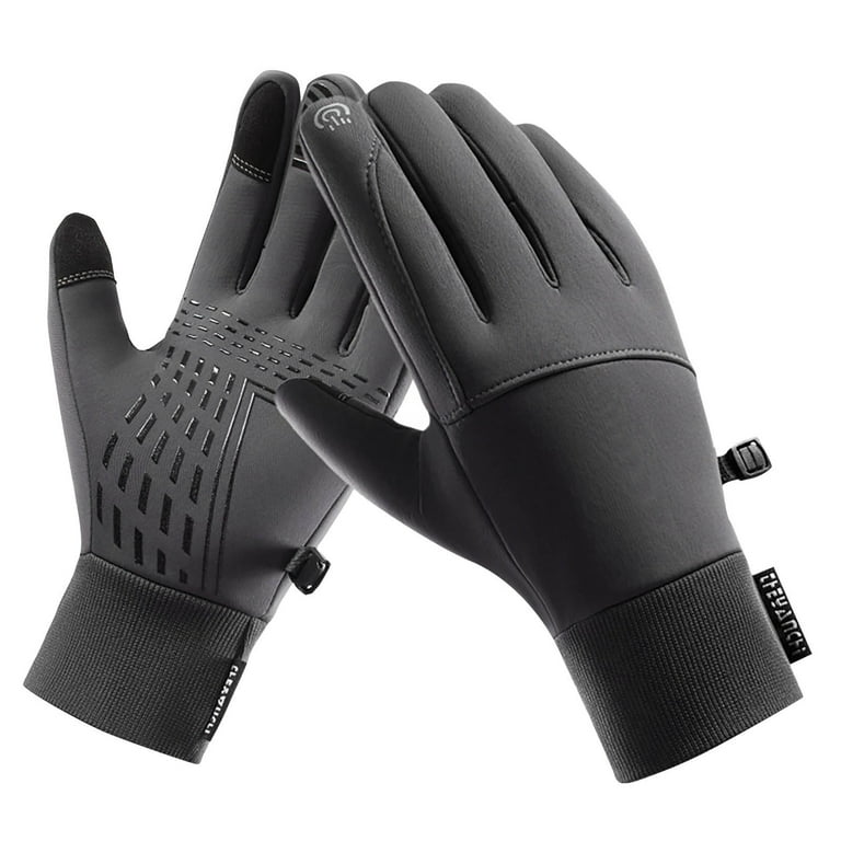 Awdenio Mens Womens Winter Gloves Adjustable Windproof Warm for