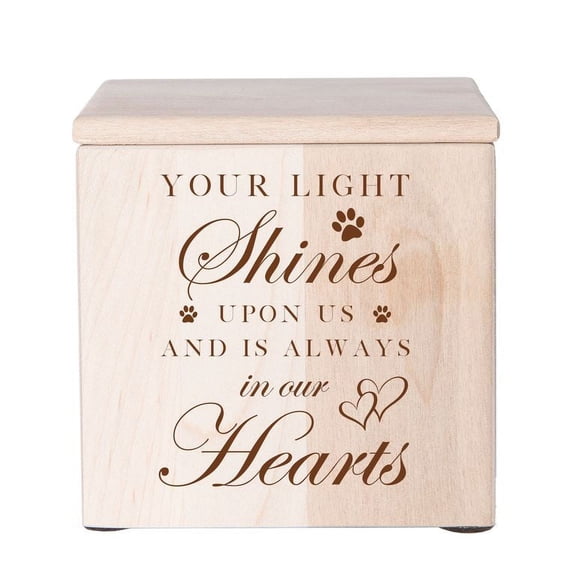 Lifesong Milestone Maple Keepsake Urn_Your Light Shines