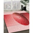 thumbnail image 2 of Ahgly Company Indoor Rectangle Patterned Flamingo Pink Area Rugs, 2' x 3', 2 of 6