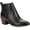 Black Calfskin Leather, variant on Women's Pikolinos Huelma Ankle Bootie W2Z-8964