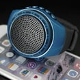 thumbnail image 5 of Portable Bluetooth Speaker LED Colorful Wireless Stereo Remote Control Built In Rechargeable Battery Loud Sound 8 Light Modes Watch Style Sports Outdoor Wristband, 5 of 5