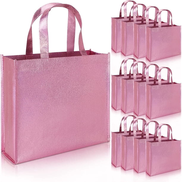 PHOGARY 12 Large Gift Bags with Handles, Stylish Party Bags for