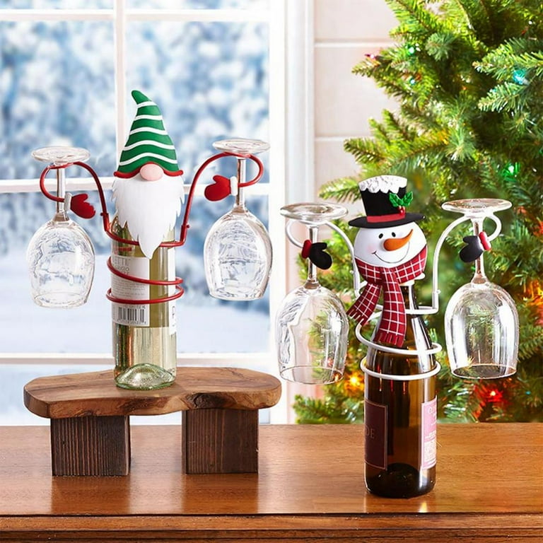 Cute wine bottle holders sale