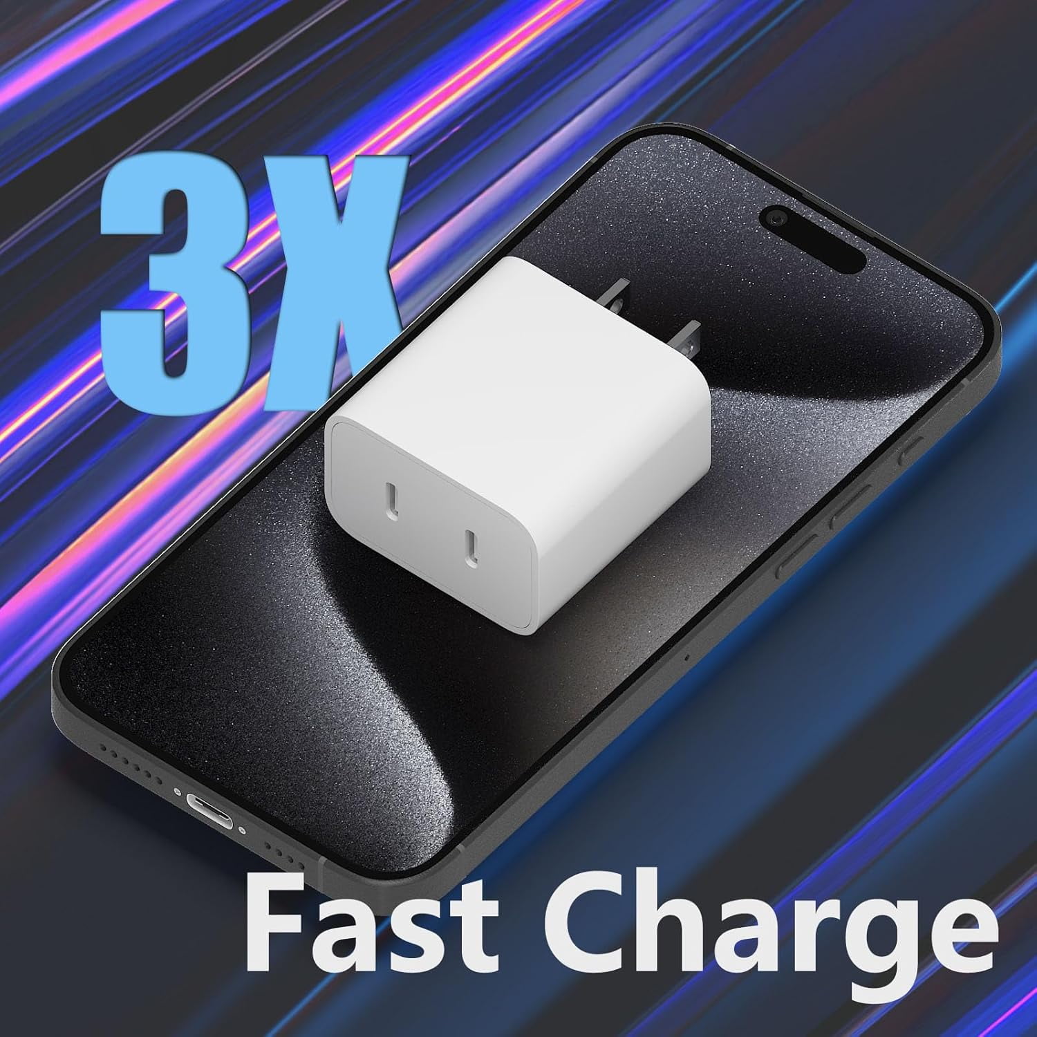 Iphone13 14 Fast Charger[MFI Certified] Dual Port PD 3.0 Power USB C Wall Charger Adapter with 10ft Lightning Cable Compatible for IPhone 14/13/12/Mini/ Pro/Pro Max/SE 2020/11/Pro Max/XS/XS Max/XR/8P
