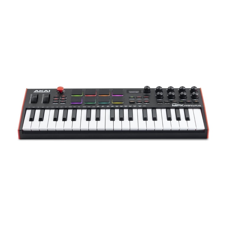 AKAI Professional, MIDI Controller, 37-Key Mini Keyboard, Black