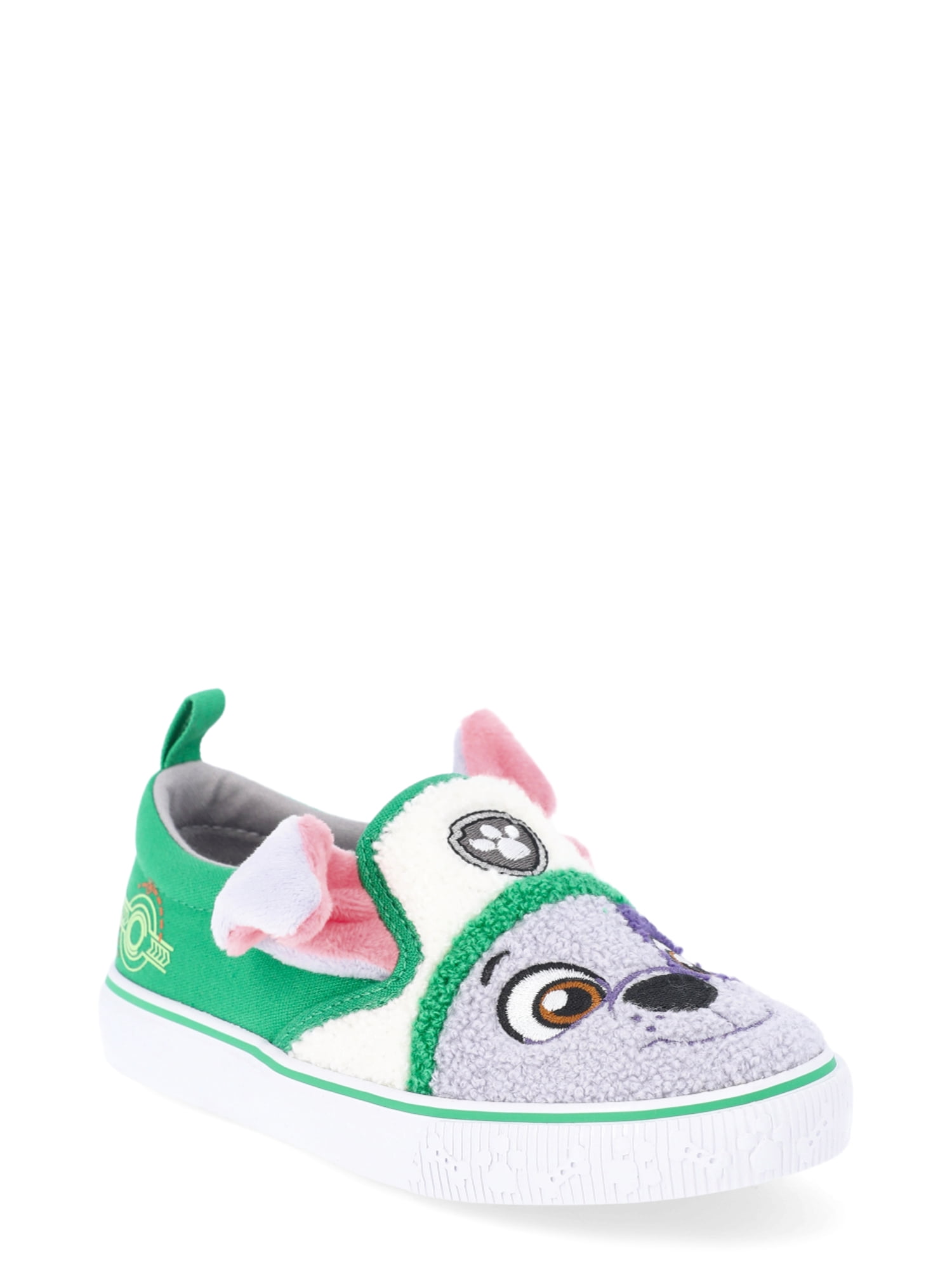 Paw Patrol Toddler Boys Canvas Slip-On Shoes with 3D Ears and Vamp