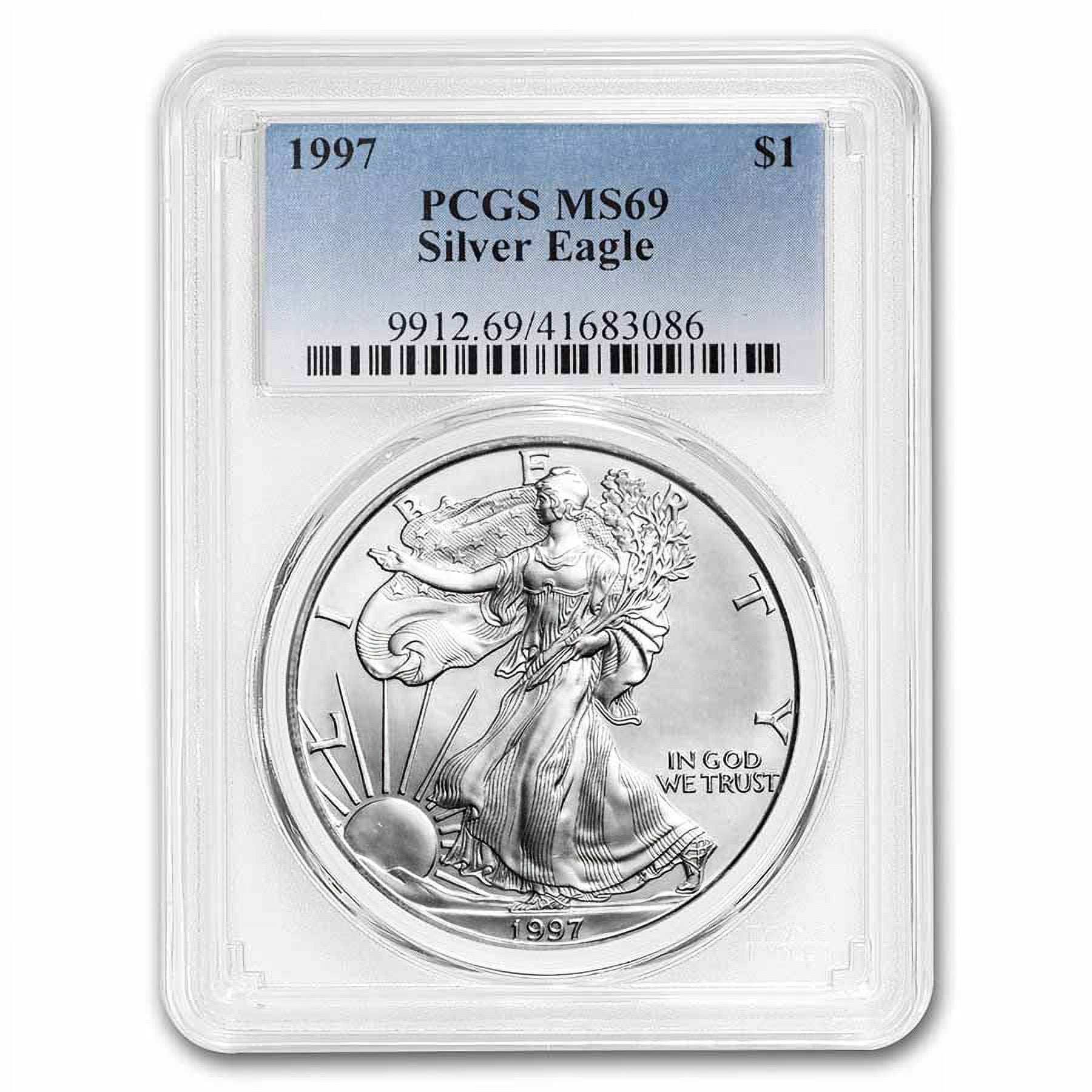 売れ筋がひクリスマスプレゼント！ Eagle Silver 39-Coin 1986-2023 Set Boxes (w/PCGS PCGS MS-69 コレクション