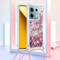 thumbnail image 3 of Funda FOXDOCK para Xiaomi Redmi Note 13 5G con Cuerda Ajustable, Brillo Líquido, Protección Antigolpes y Lente – Ideal para Regalo, 3 of 6