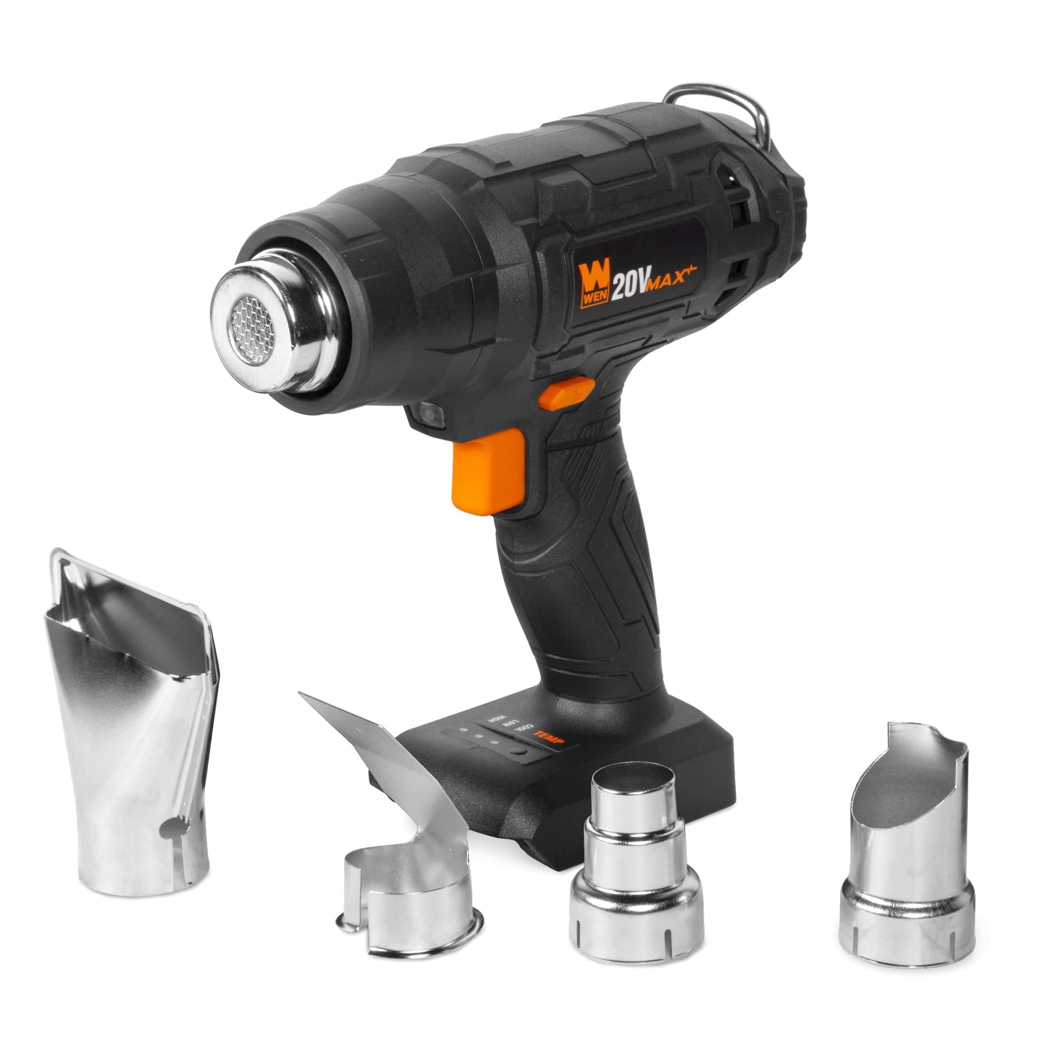 WEN 20V Max Cordless Compact Dual-Temperature Heat Gun (Tool Only – Battery Not Included)