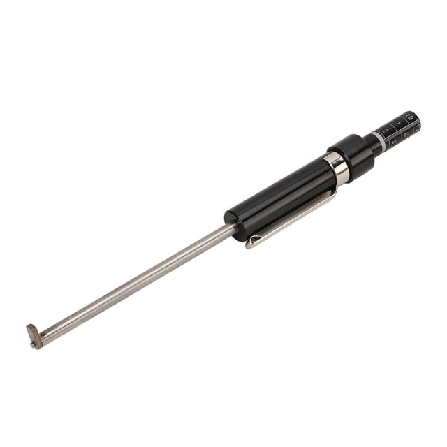 Brake Pad Thickness Gauge, Brake Pad Measure Tool Tire Tread Depth Scale For 6mm Thick Backing Plate