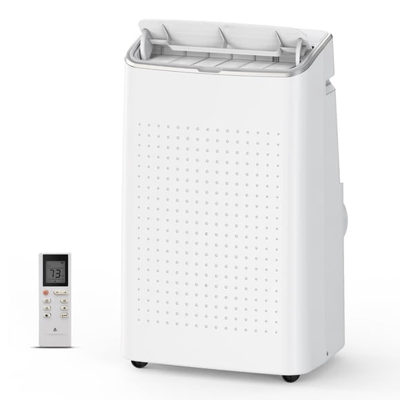 Ourlova 15,000BTU ASHRAE Portable Air Conditioner, Powerful AC Unit with Fan & Dehumidifier Mode, Window Mount Exhaust Kit Included