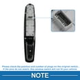 thumbnail image 4 of Interruptor de ventana eléctrica del lado del conductor delantero izquierdo Unique Bargains para Renault Scenic 2009-2022 Interruptor de control de ventana No.809610017R Negro, 4 of 7