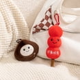 thumbnail image 4 of Cartoon Snacks Plush Toys Cute Sunflower Seed Chestnut HangingToys Funny Keychain Bags Decor, 4 of 5