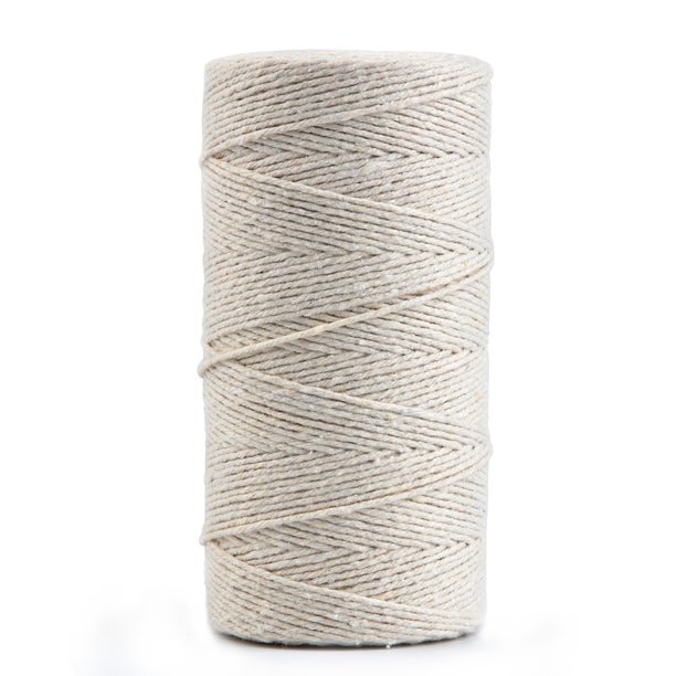 QLOUNI Bakers Twine/100 Cotton 1mm Cooking String Food Safe Twine for