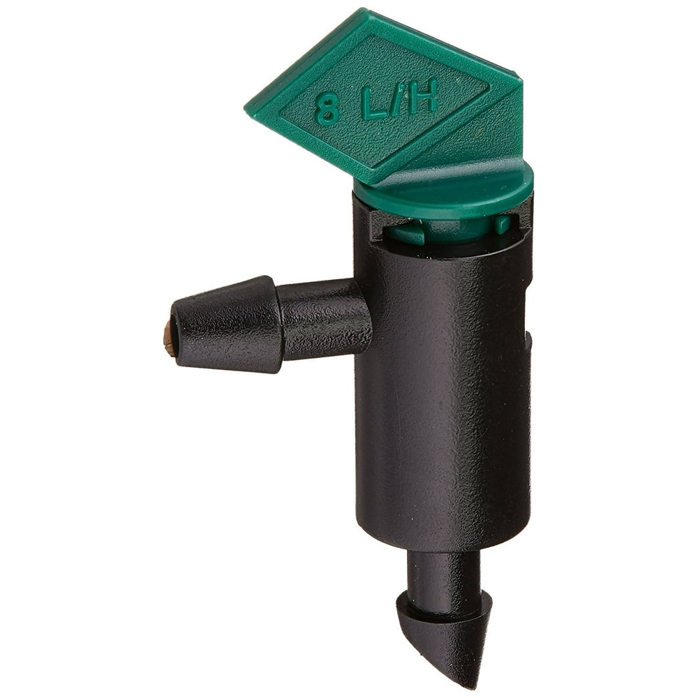 FN2B 2 GPH Flag Drip Emitter (25 Pack), Green, Available in three ...