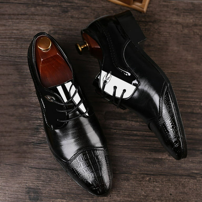Lystmrge Men's Casual Dress Shoes