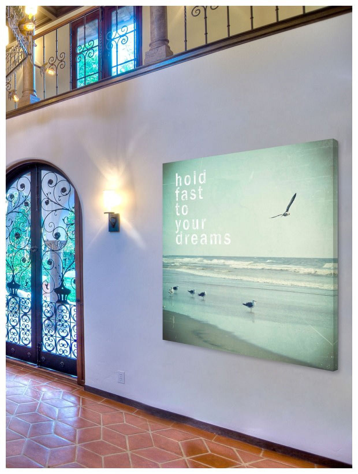 Marmont Hill "Hold Fast to Your Dreams" Sylvia Cook Painting Print on Canvas