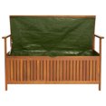 thumbnail image 6 of Zimtown Outdoor Storage Bench Deck Box for Patio Furniture, Front Porch Decor and Outdoor Seating,Acacia, 6 of 8