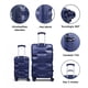 thumbnail image 3 of Set 2 Maletas De Viaje Ruedas 360 Grande 25 Kg Y Carry On 10 Kg Con Candado, 3 of 5