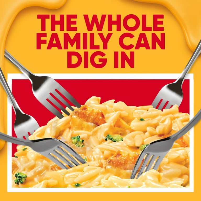 4 pack) Velveeta Skillets Chicken Pasta Dinner Kit with Broccoli