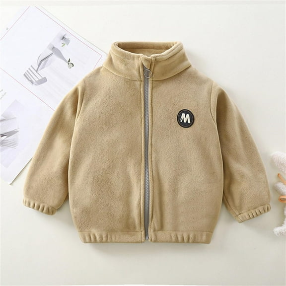 Kid Jacket Toddler Girl Winter Coat Full Zip up Sweatshirts Sweatshirt for Teen 12-13 Years