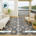 thumbnail image 4 of Addison Rugs Chantille Indoor/Outdoor Transitional Geometric Baltic Machine Washable Rectangle Rug, 10' x 14', 4 of 8