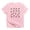 Petal Pink, variant on CafePress - Paw Prints And Hearts T Shirt - Infant T-Shirt