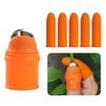 thumbnail image 2 of Silicone Finger Protectors For Harvesting Vegetables Fruit Gardening Thumb Guards Cut Durable Comfortable, 2 of 8